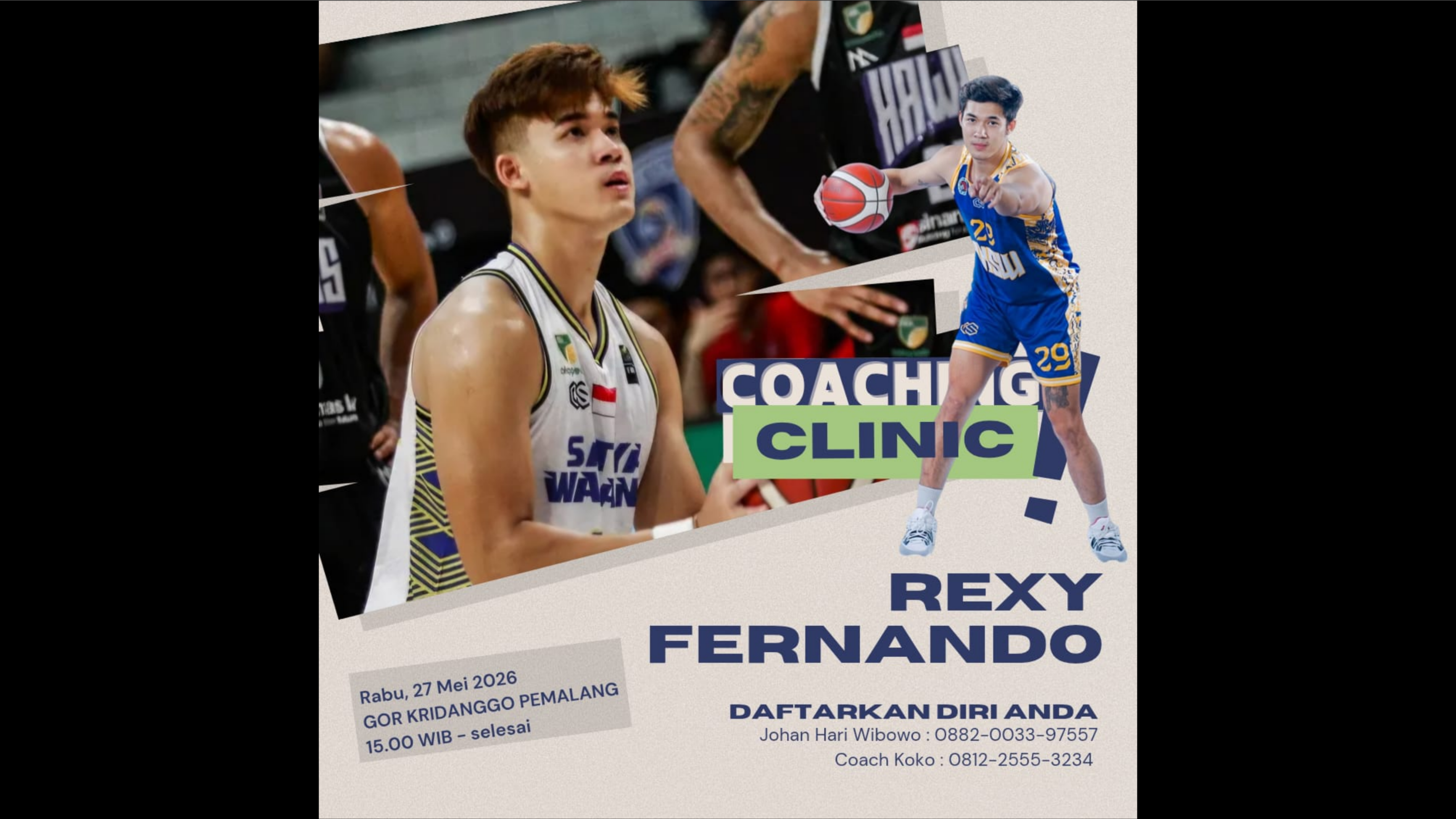Coaching Clinic with Rexy Fernando