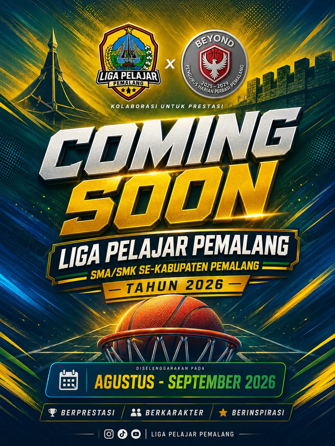 Comming Soon Liga Pelajar Pemalang